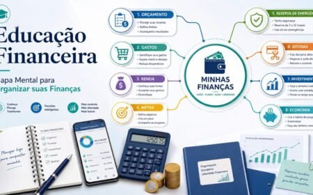 Educação Financeira: Mapa Mental para Organizar suas Finanças