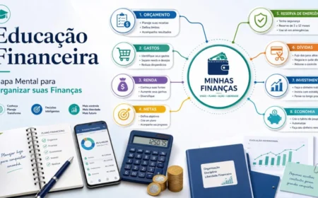 Educação Financeira: Mapa Mental para Organizar suas Finanças